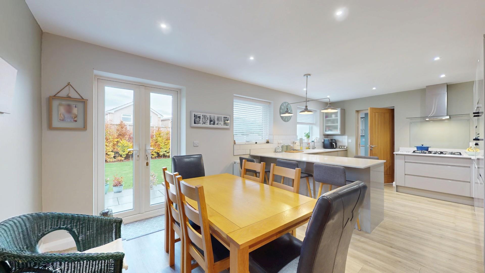 Maes Meugan, Ruthin - KITCHEN/DINING ROOM