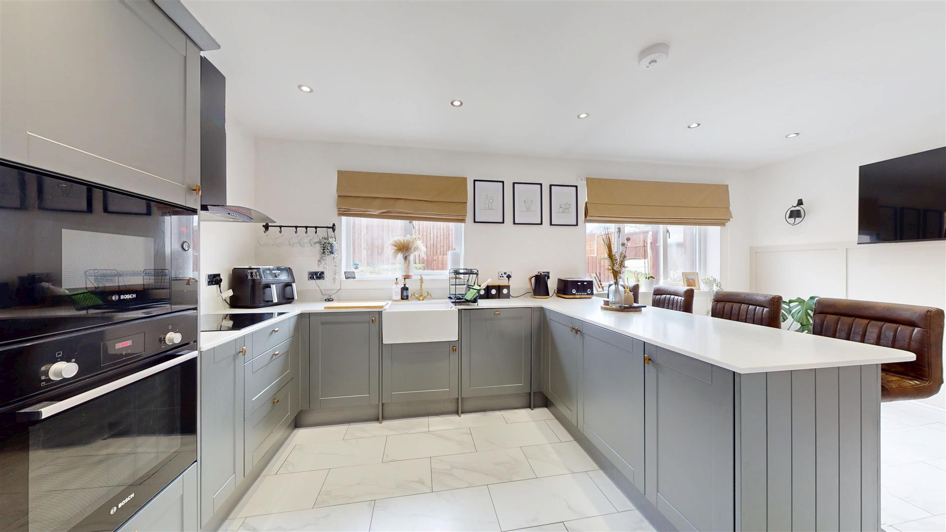 Henllan Road, Trefnant, Denbigh - KITCHEN/BREAKFAST ROOM