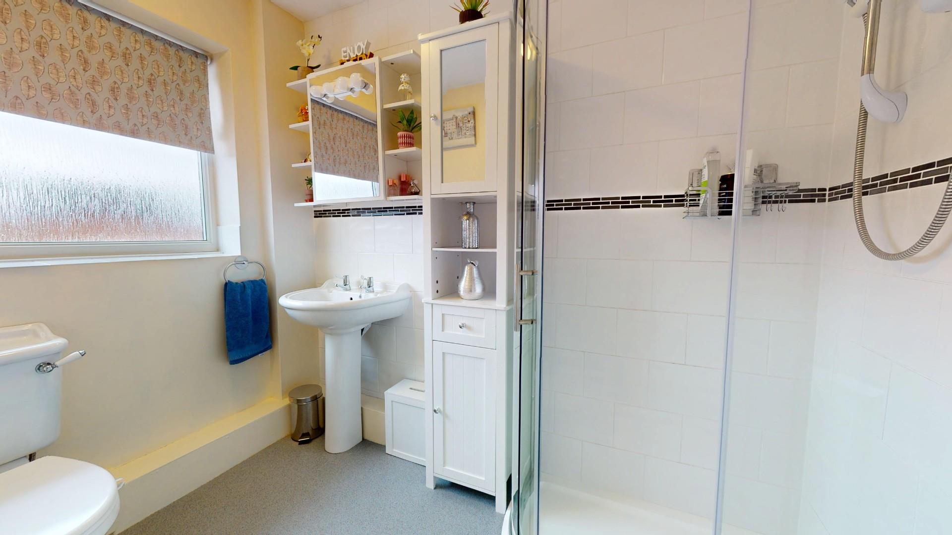 Bro Clywedog, Rhewl, Ruthin - SHOWER ROOM