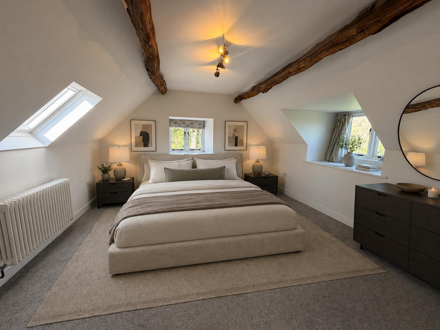 Back Road, Llanarmon-Yn-Ial, Mold - BEDROOM ONE