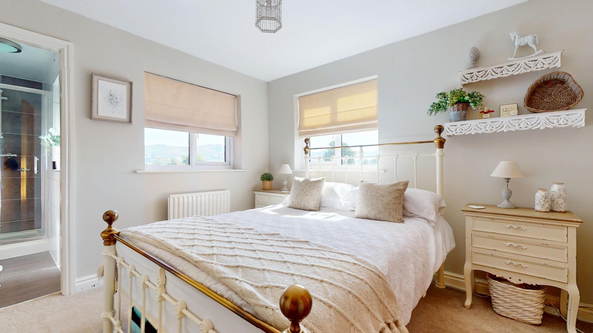 Maes Derw, Rhewl, Ruthin - BEDROOM ONE