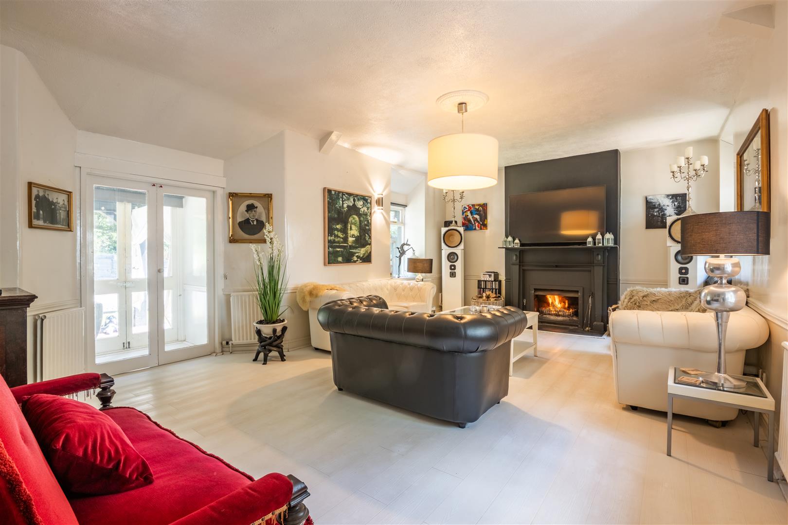 Denbigh Road, Afonwen, Mold - Living Room-leading to Veranda