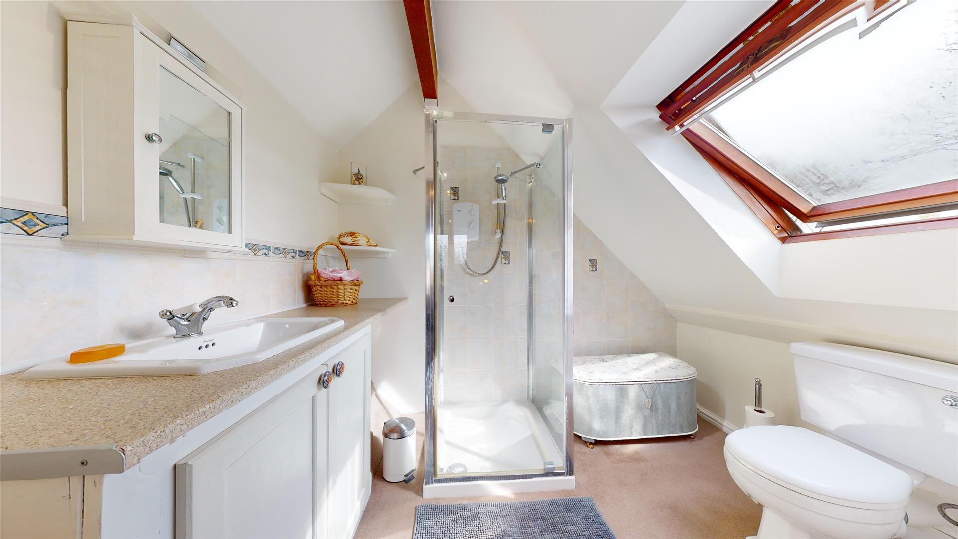 Betws Gwerfil Goch, Corwen - EN-SUITE BATHROOM