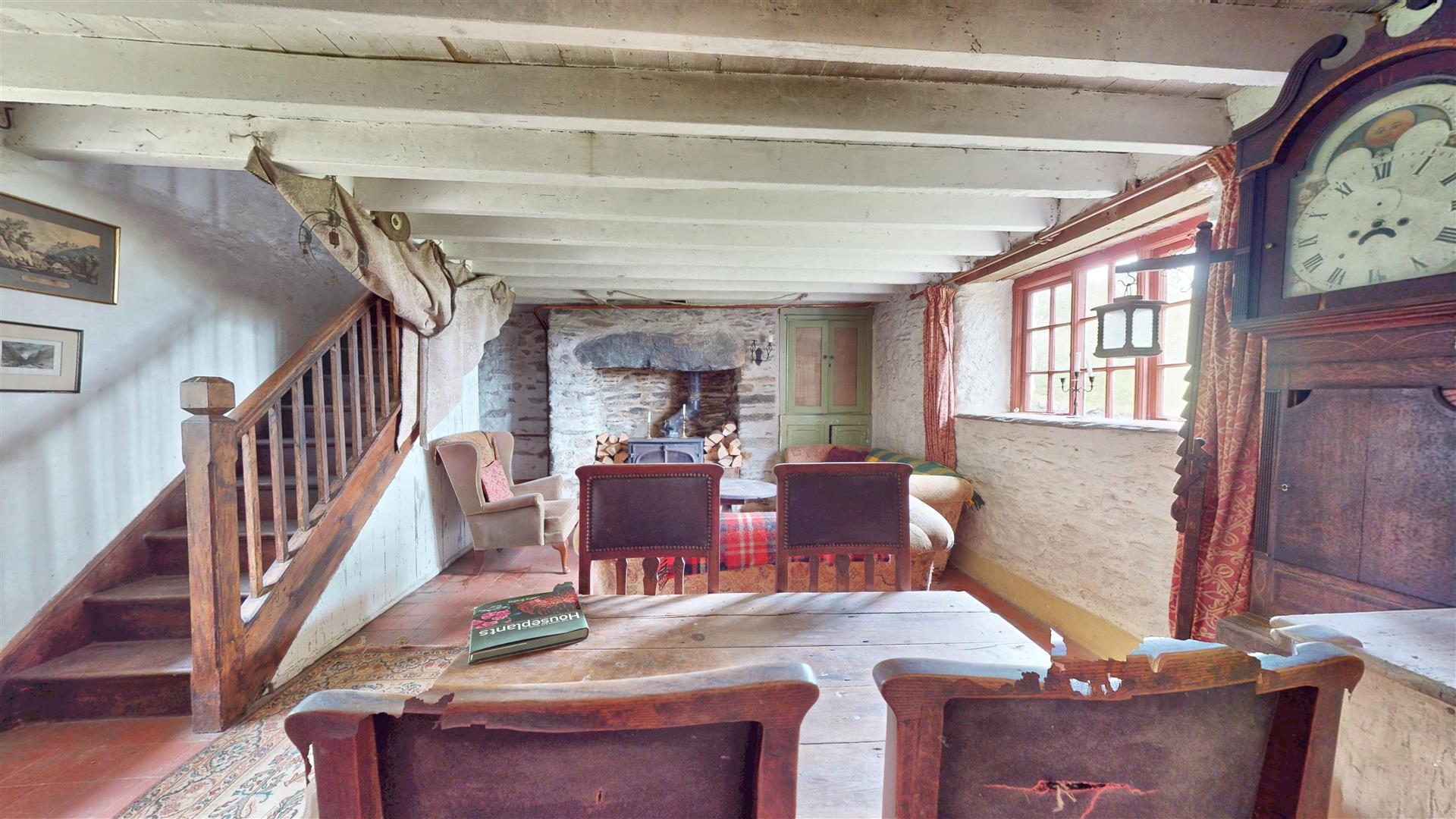 Cwmyglyn, Bala - LIVING ROOM/DINING ROOM