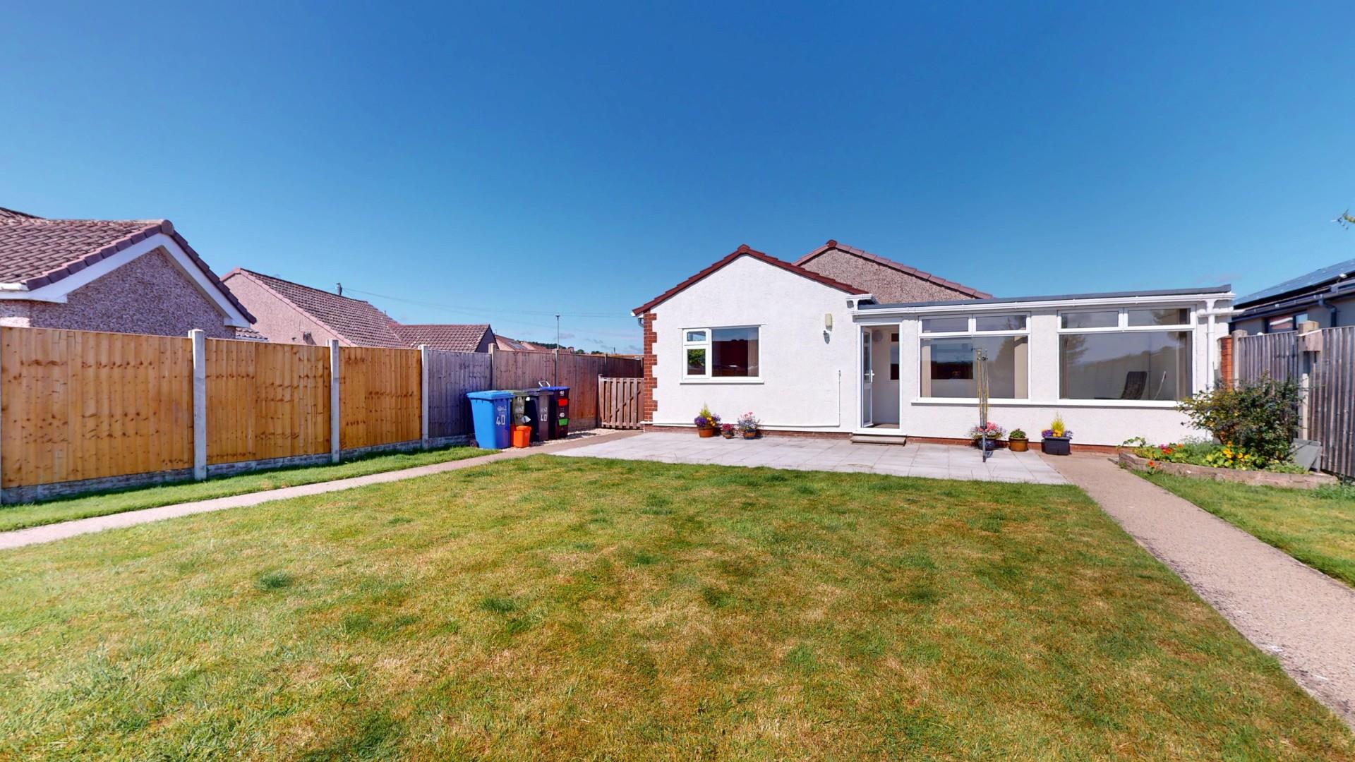 Erw Salusbury, Denbigh - REAR GARDEN