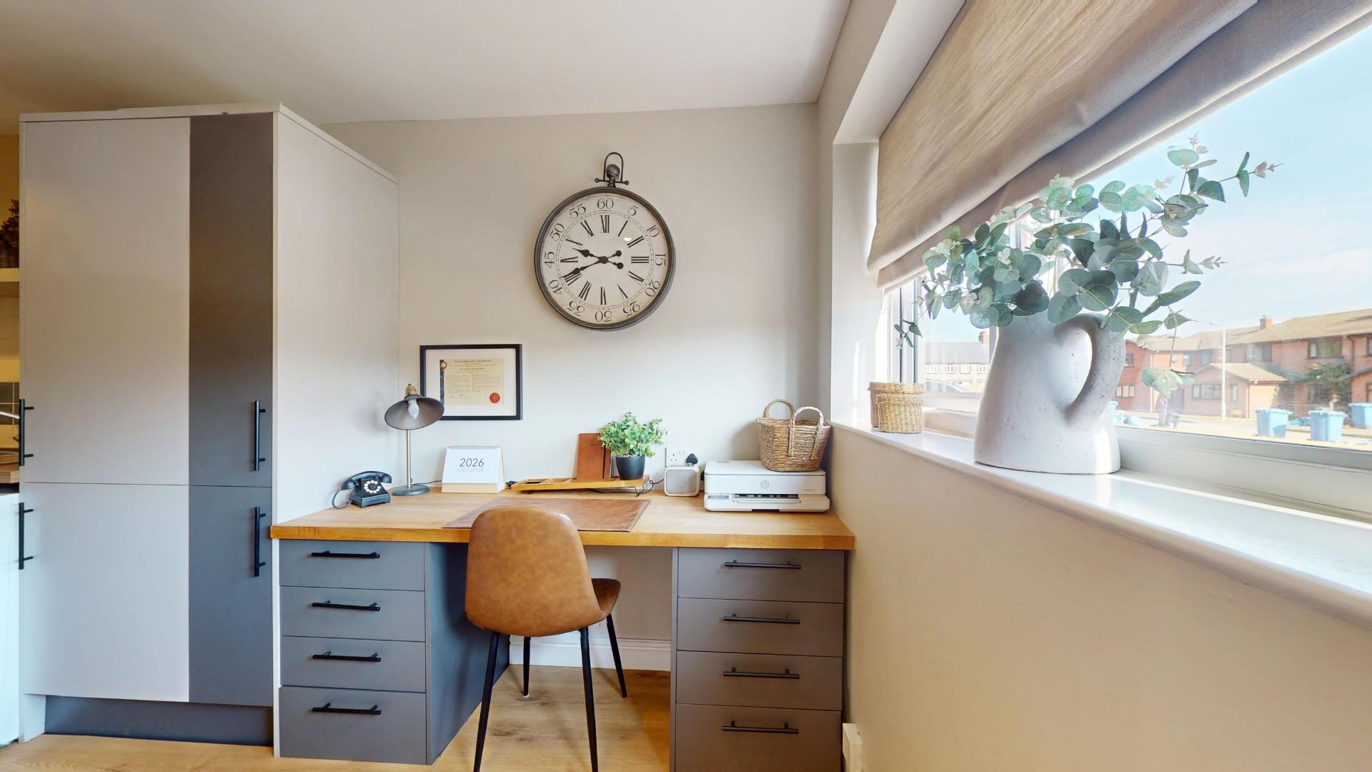 Maes Derw, Rhewl, Ruthin - STUDY AND UTILITY ROOM