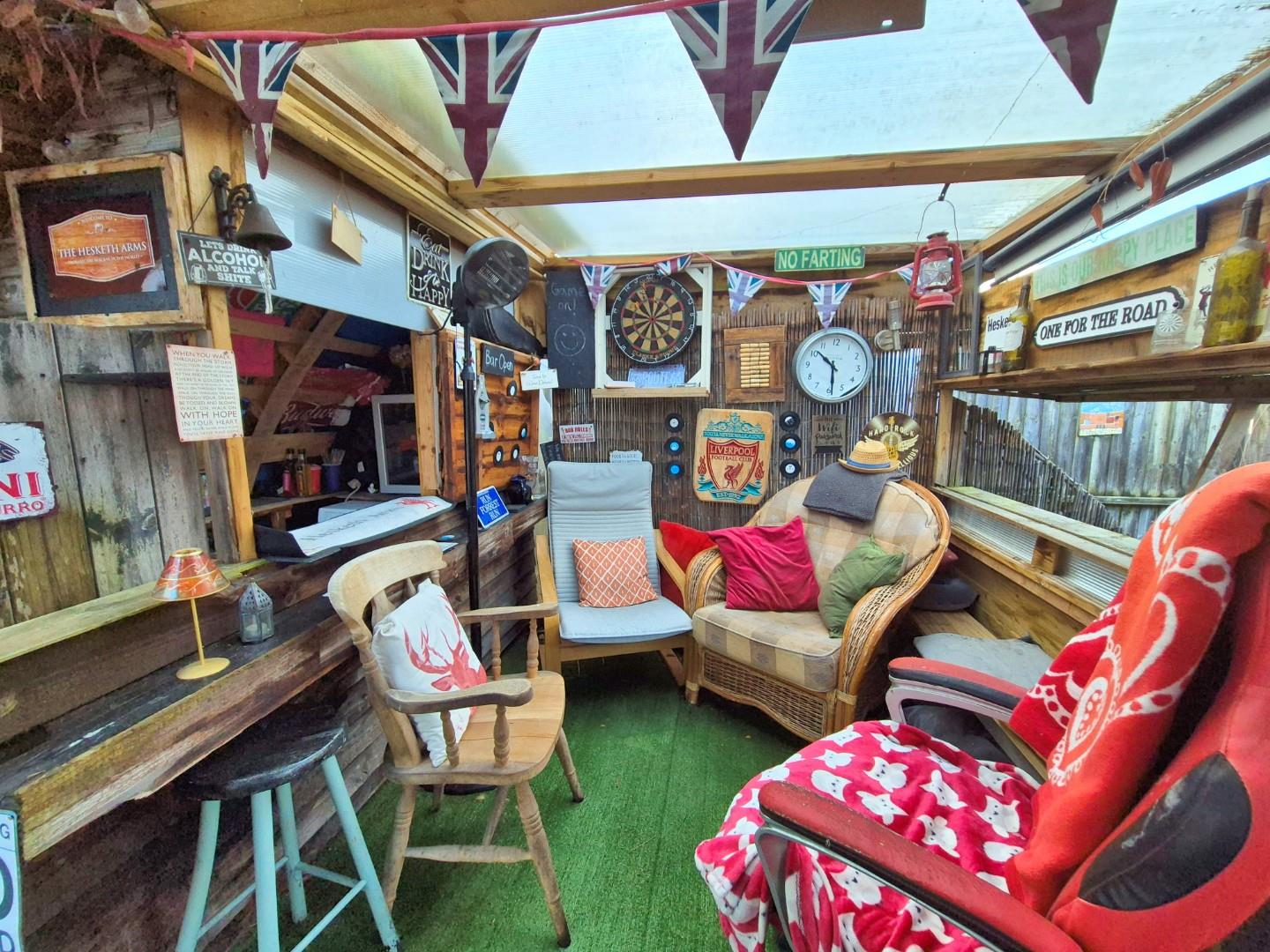 Maes Glyndwr, Cynwyd, Corwen - REAR GARDEN