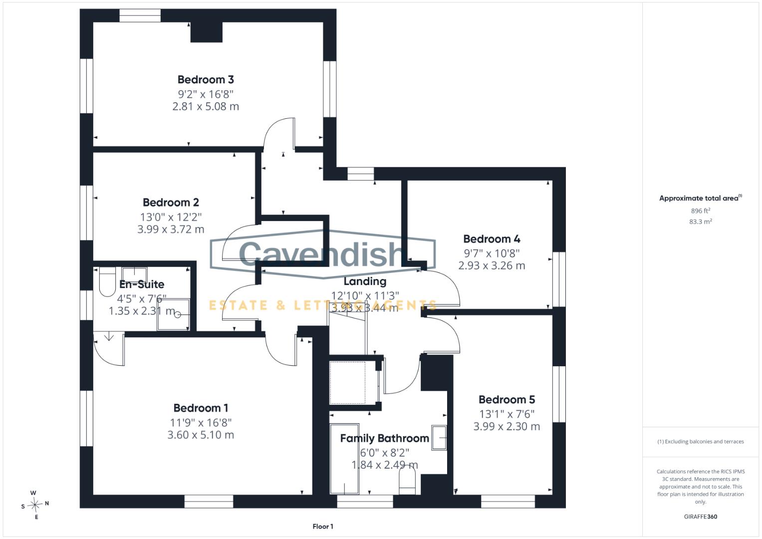 Floor plan — Brown Heath Road, Christleton, Chester