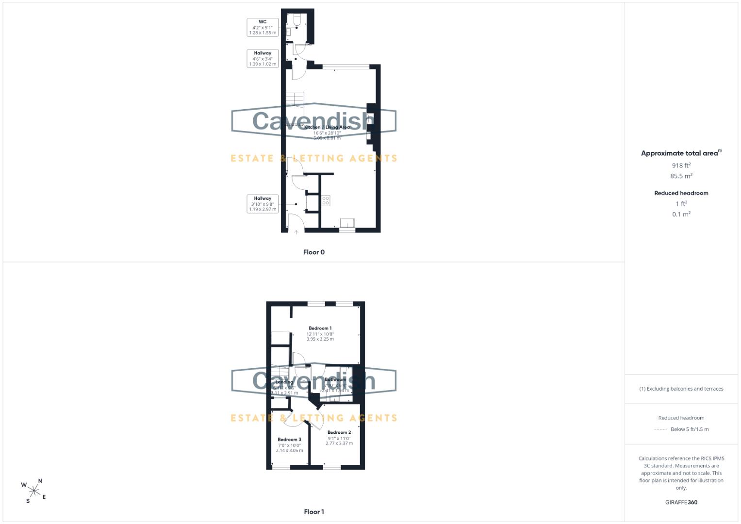 Floor plan — Overleigh Road, Chester