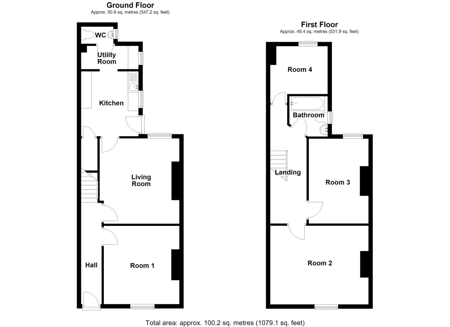 Floor plan — Ermine Road, Hoole, Chester