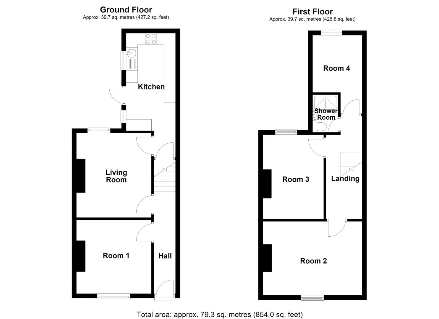 Floor plan — Cherry Road, Boughton, Chester