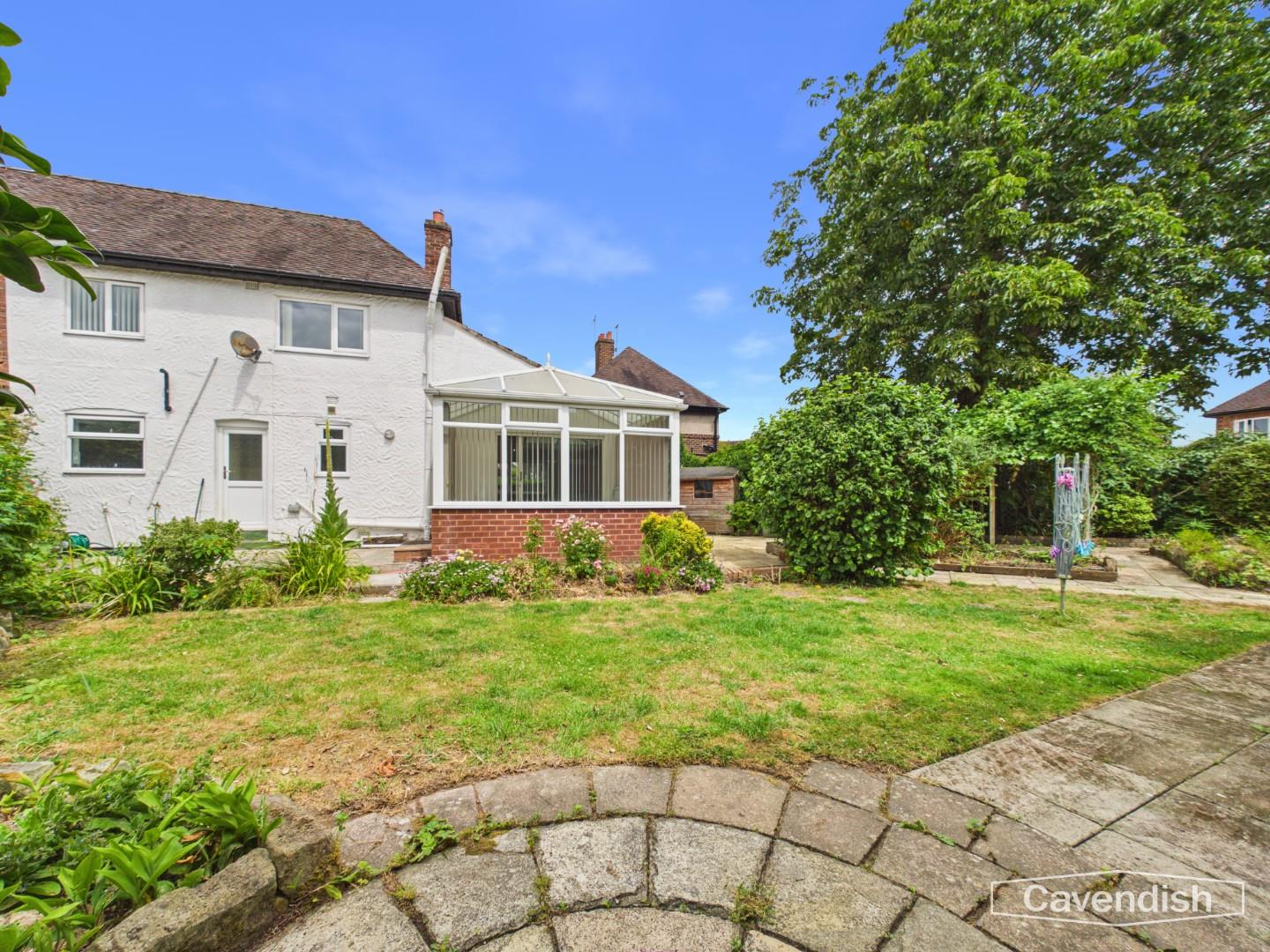Hazel Road, Chester - REAR ELEVATION