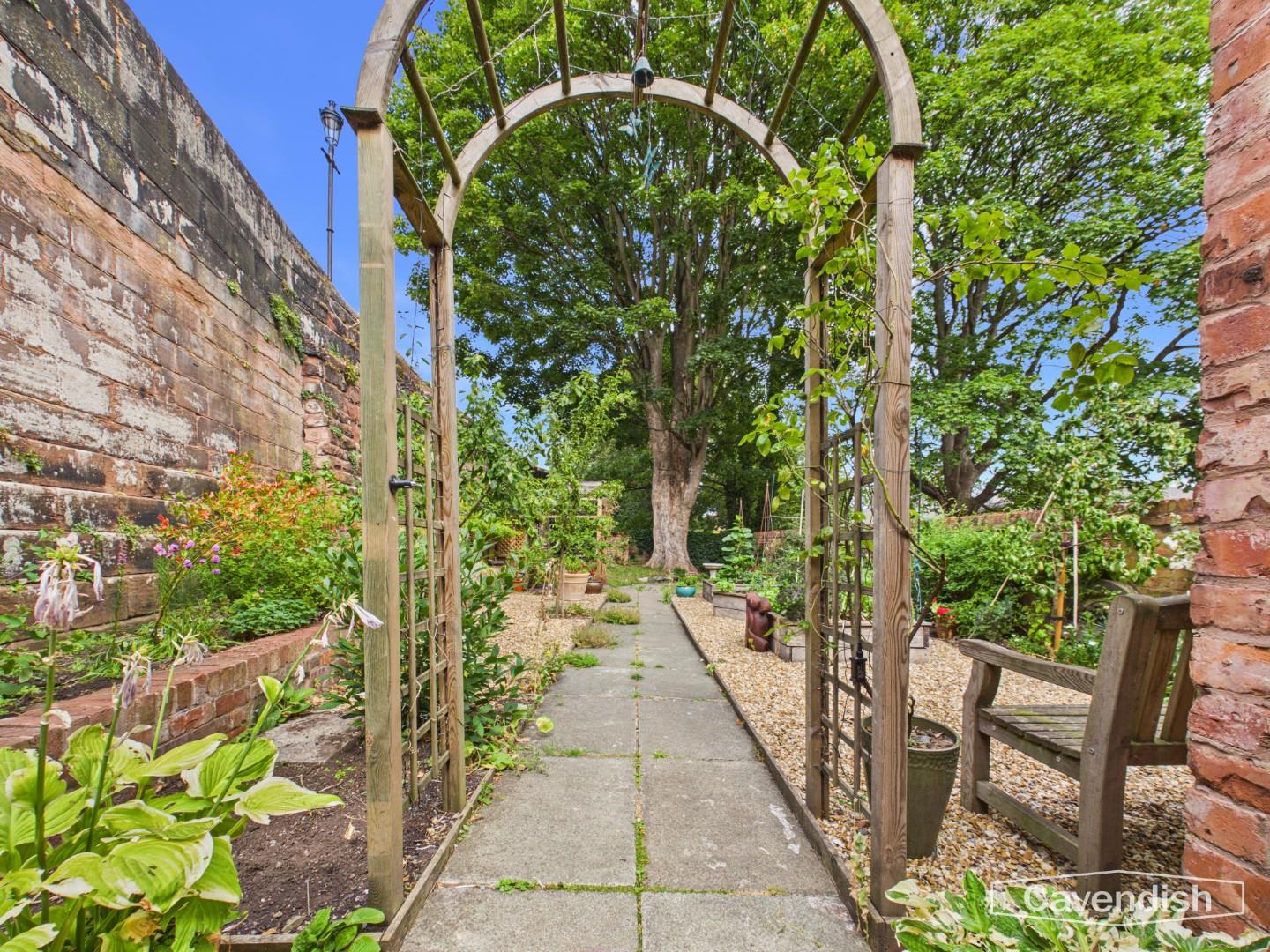 The Kaleyards, Frodsham Street, Chester - Rear Garden