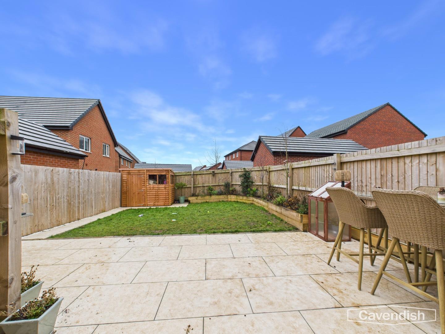 Tiberius Way, Chester - Rear Garden