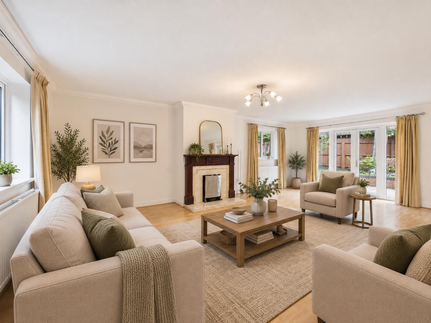 Manor Road, Westminster Park, Chester - LIVING ROOM