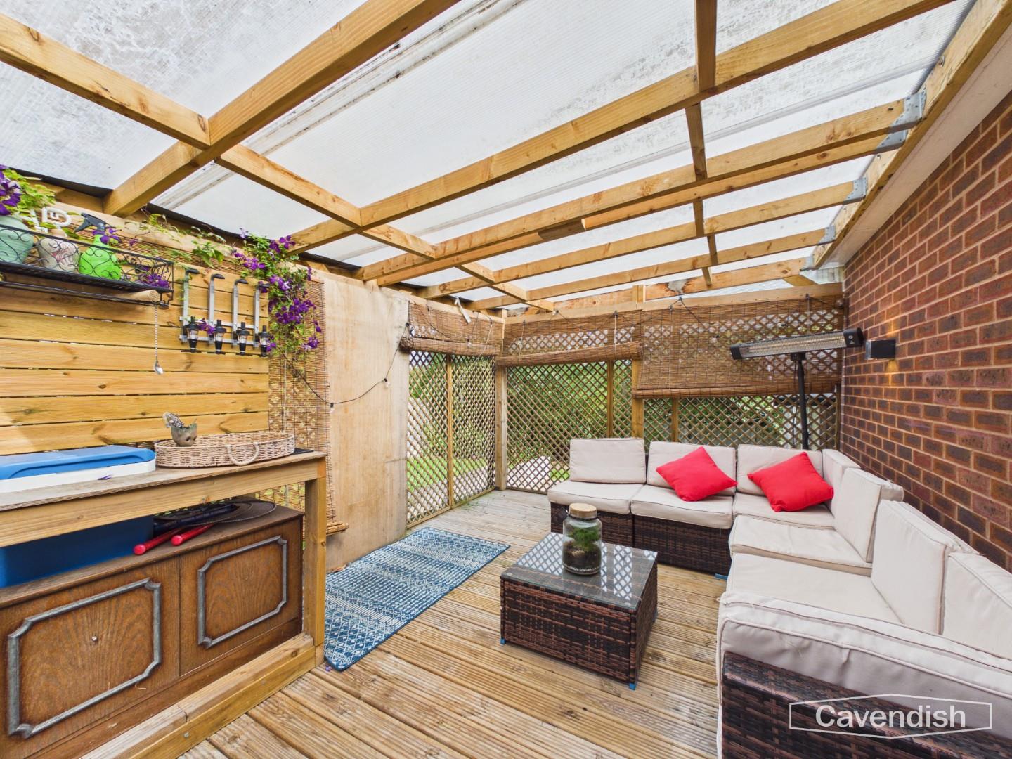 Overlea Drive, Hawarden - COVERED SEATING AREA