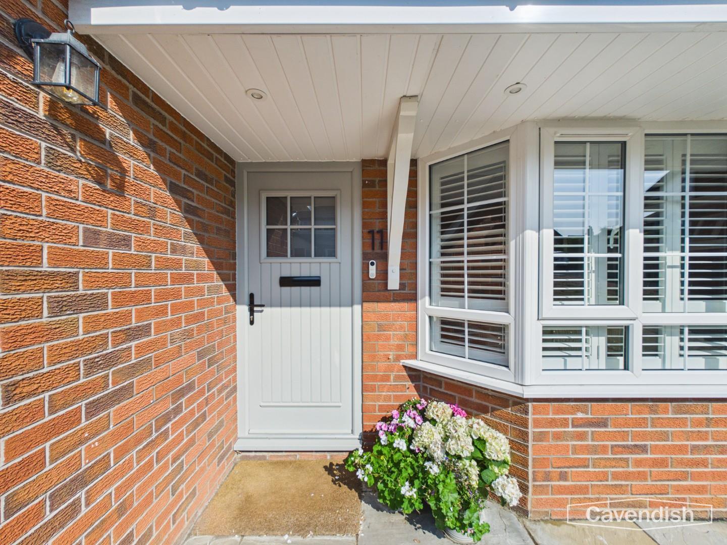 Vicarage Court, Holt, Wrexham - CANOPY PORCH