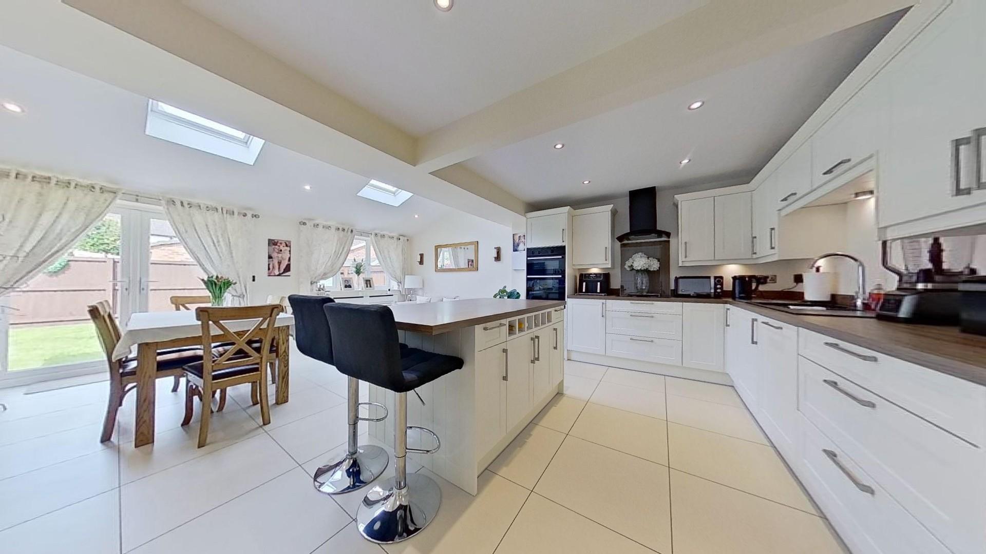 Courtney Road, Saltney, Chester - BREAKFAST KITCHEN/DINING AND FAMILY ROOM