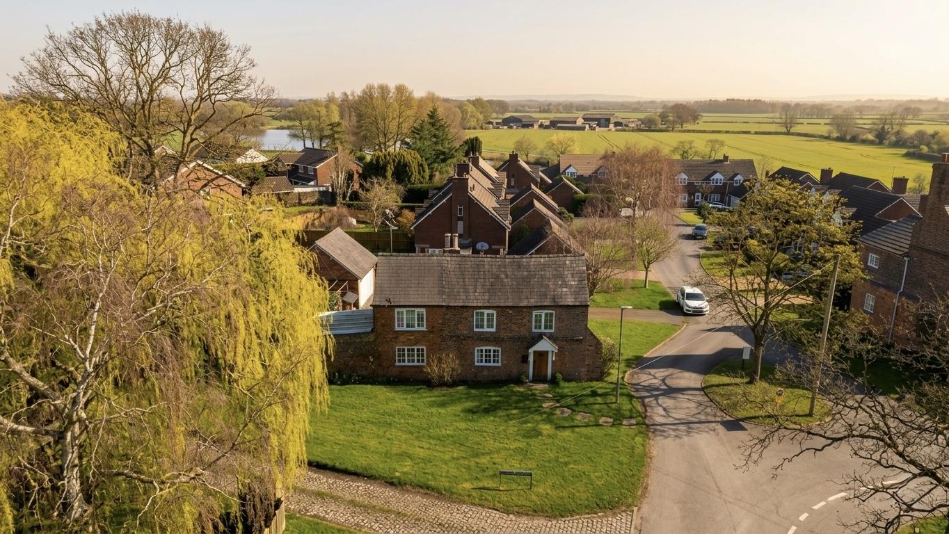 Townfield Lane, Mollington, Chester - Location