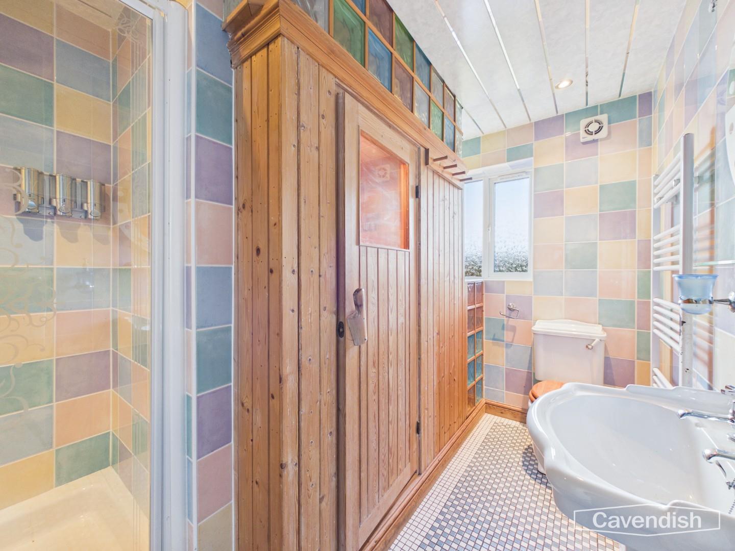 Gegin Lane, Croeshowell, Llay - SHOWER ROOM/SAUNA