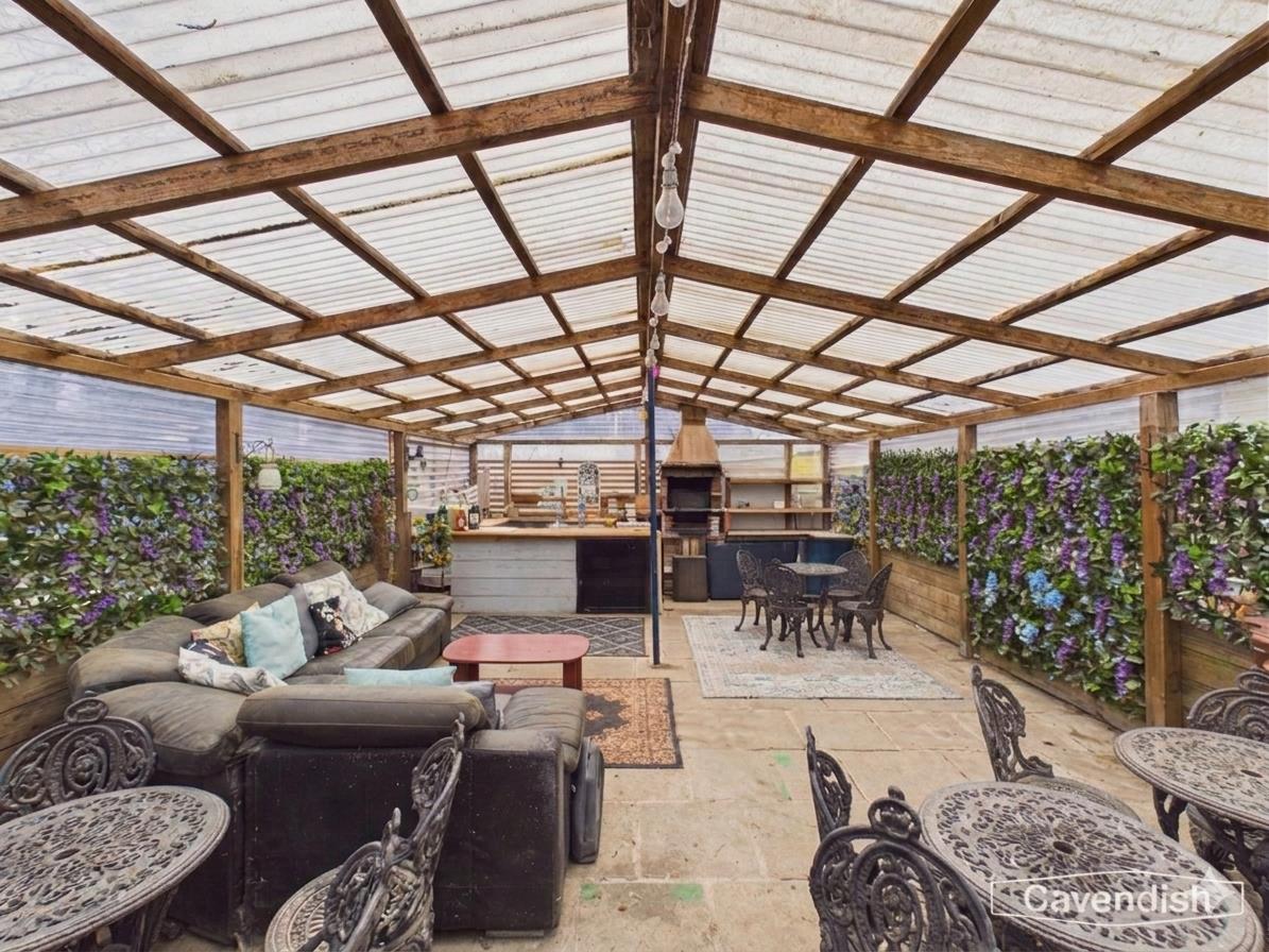 Rhyd Y Goleu, Rhosesmor, Mold - Covered Outdoor Kitchen