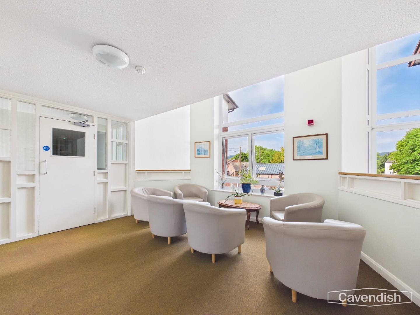 Maes Glanrafon, Brook Street, Mold - Communal landing area