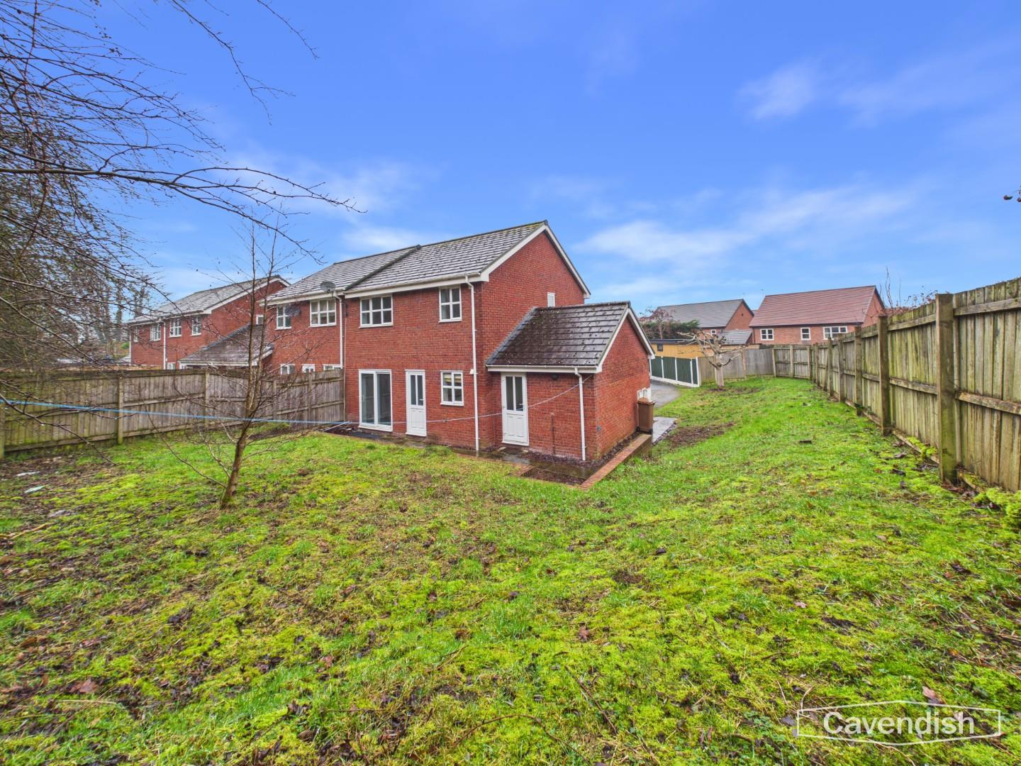 Is Y Coed, Mold - Rear Garden