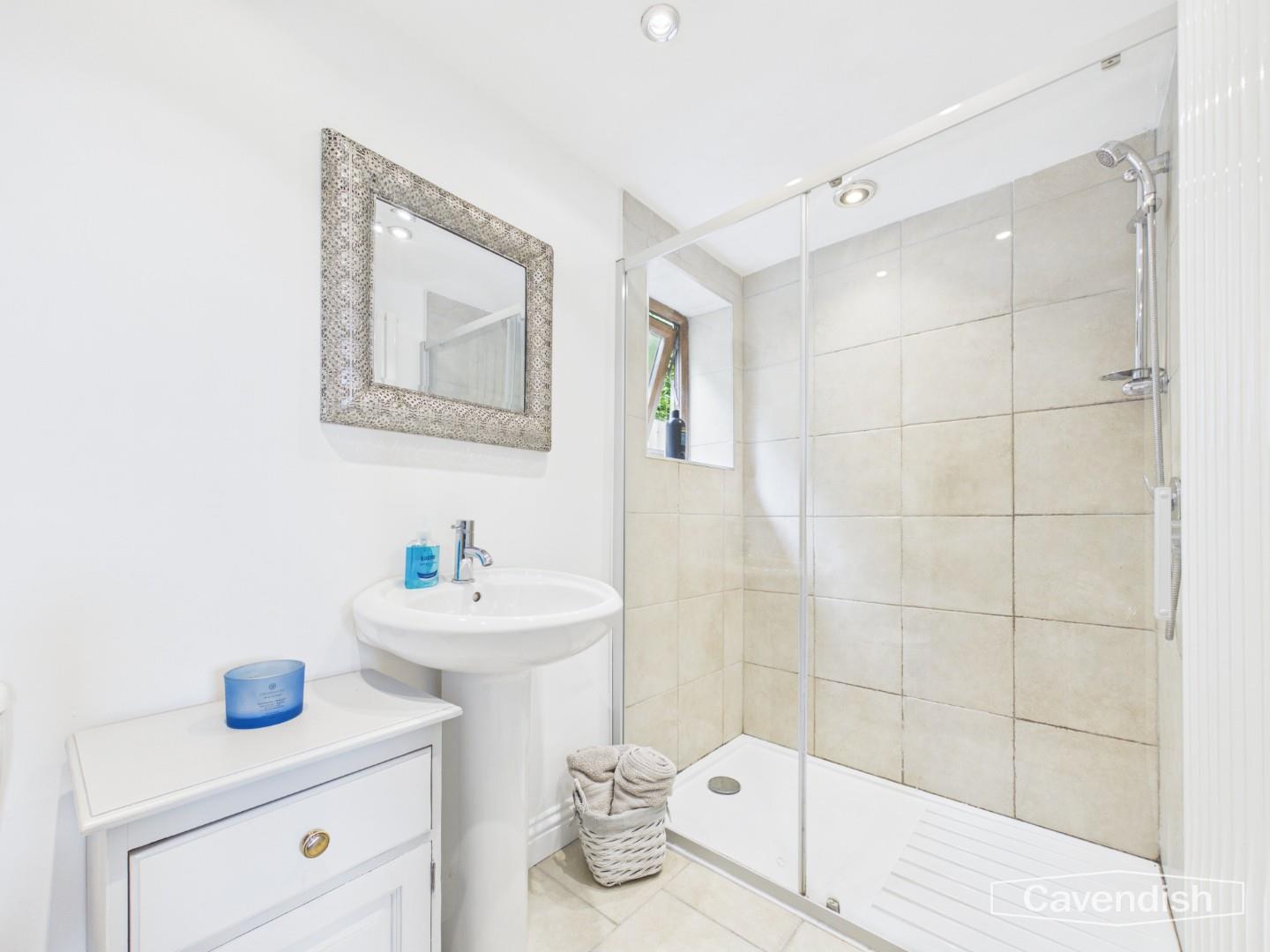 Tir Y Fron Lane, Pontybodkin, Mold - Downstairs Shower Room