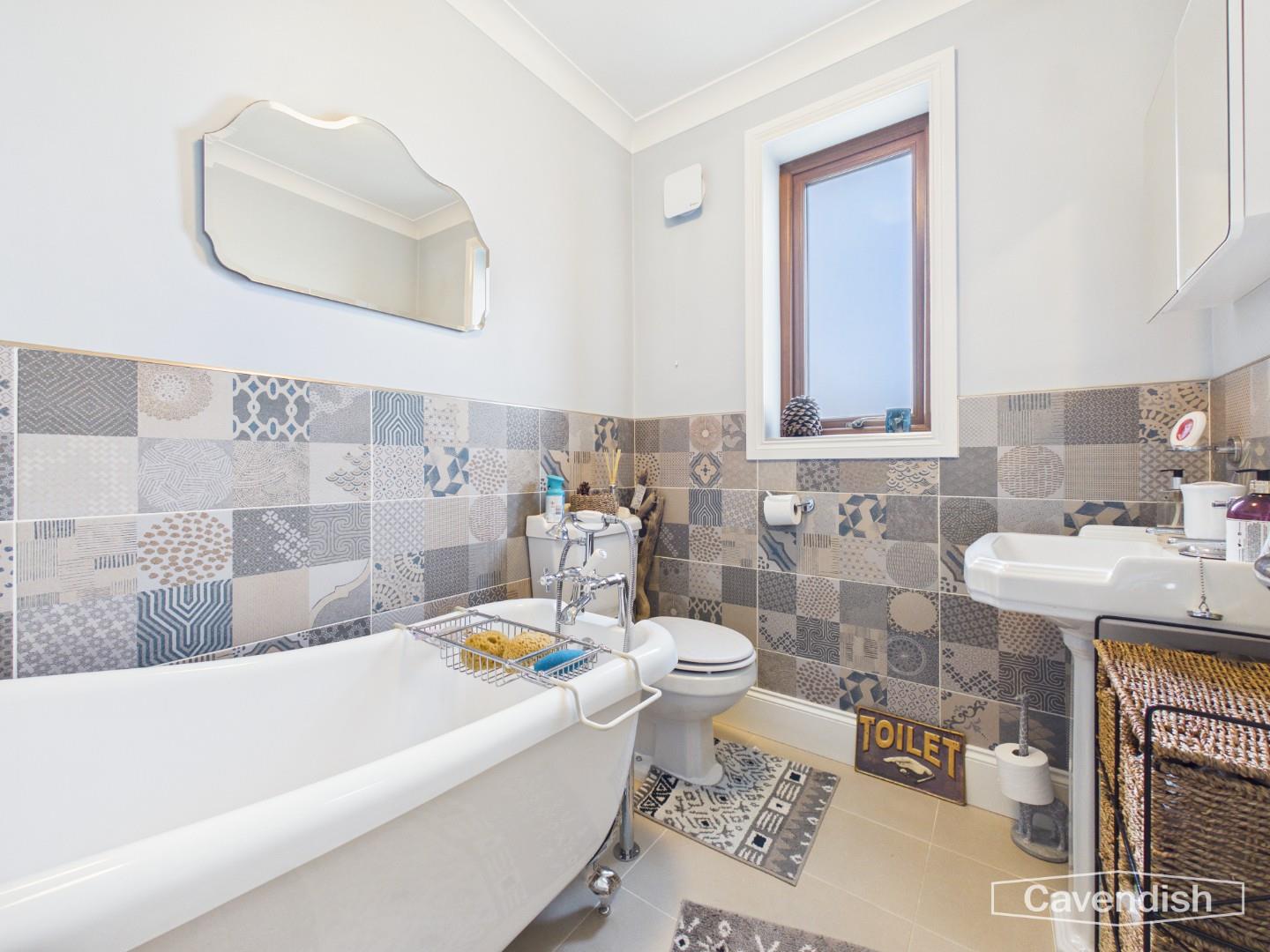 Llanarmon Road, Llanferres - BATHROOM