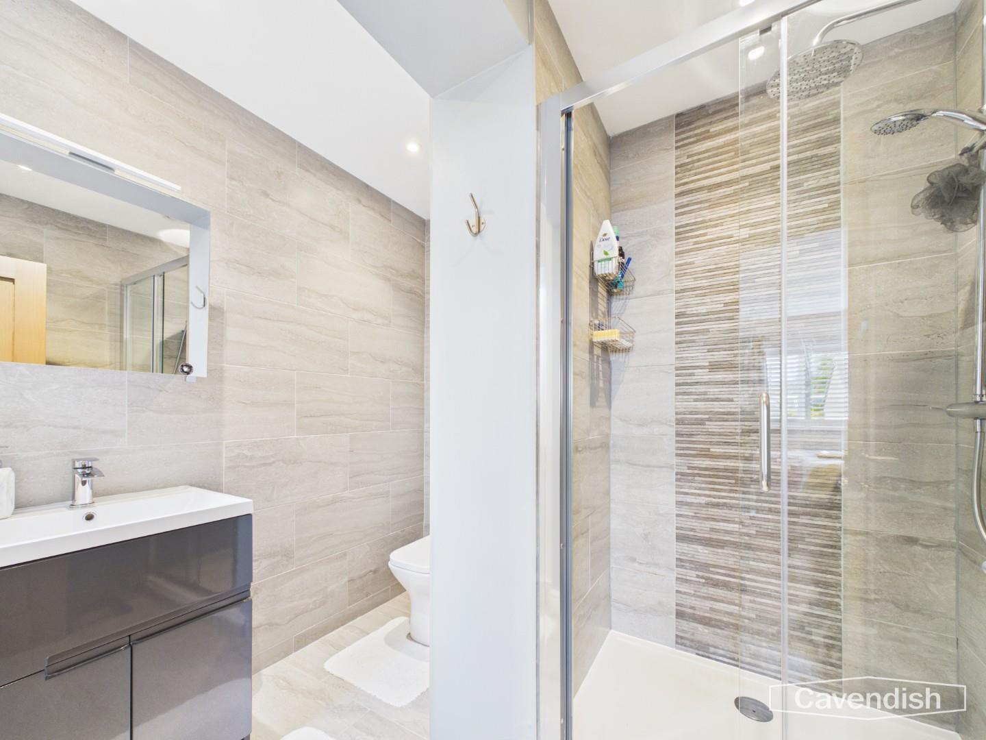 Ffordd Rhiw Ial, Llanarmon-Yn-Ial, Mold - Ensuite Shower Room
