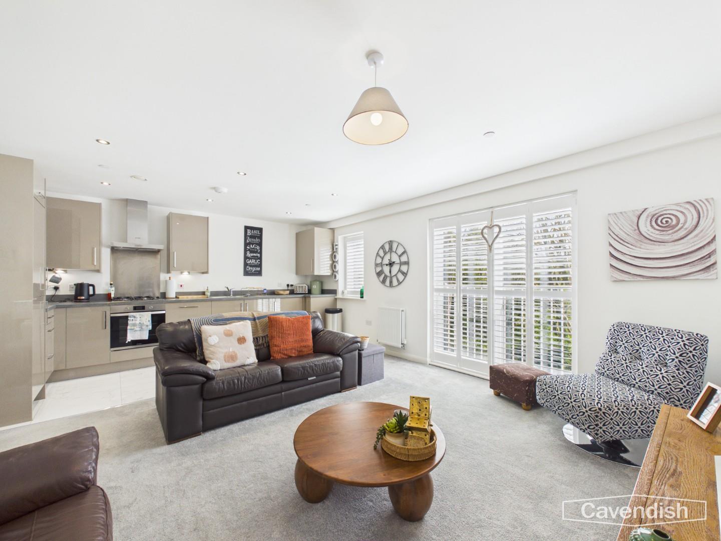 Ffordd Trebeirdd, Mold - Open Plan Kitchen Living area