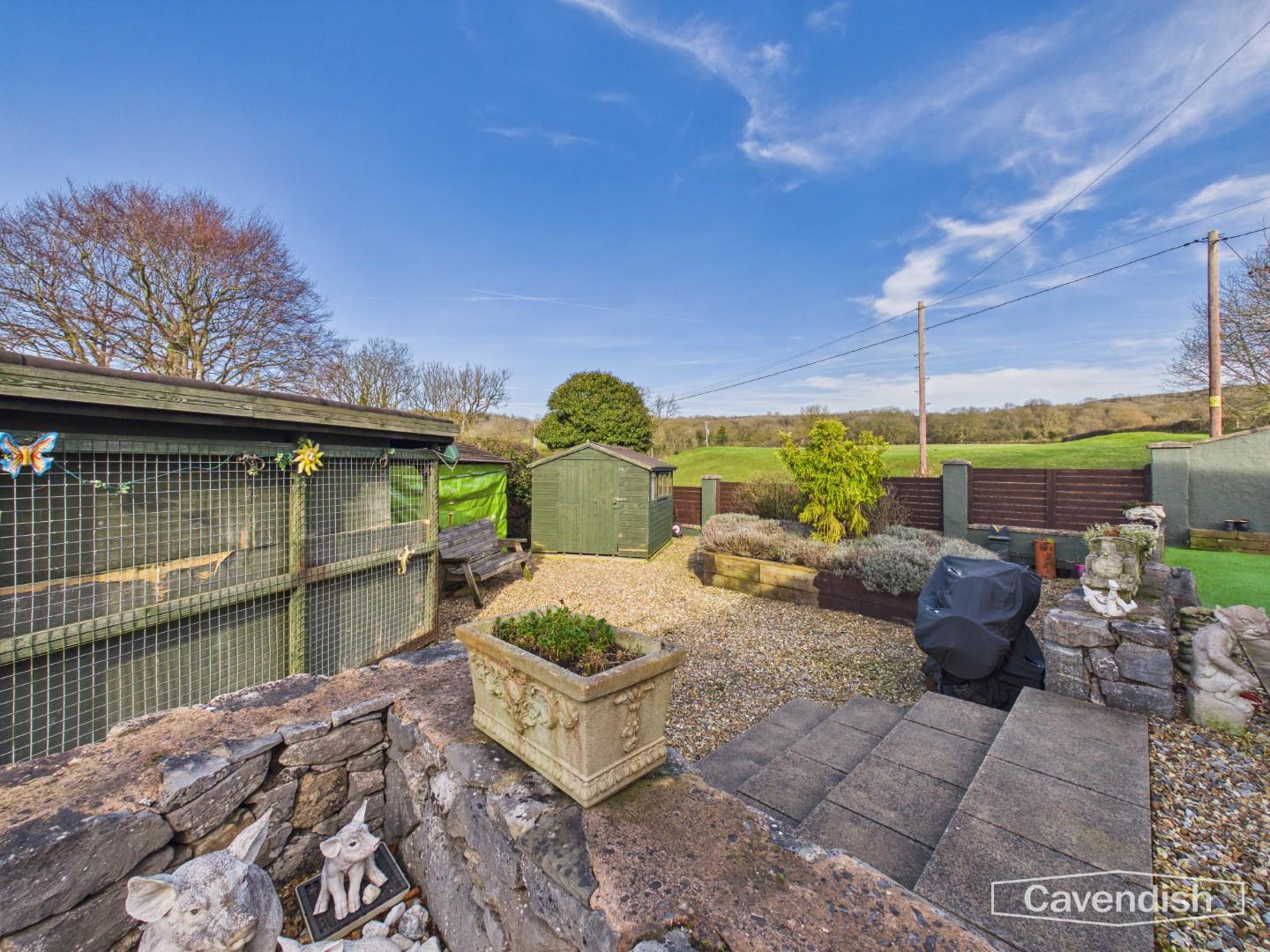 Llanarmon Road, Llanferres - REAR GARDEN