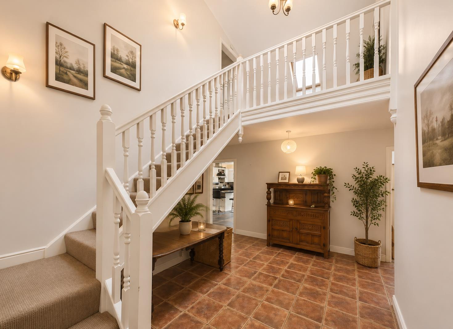 Swan Lane, Gwernymynydd, Mold - Hallway