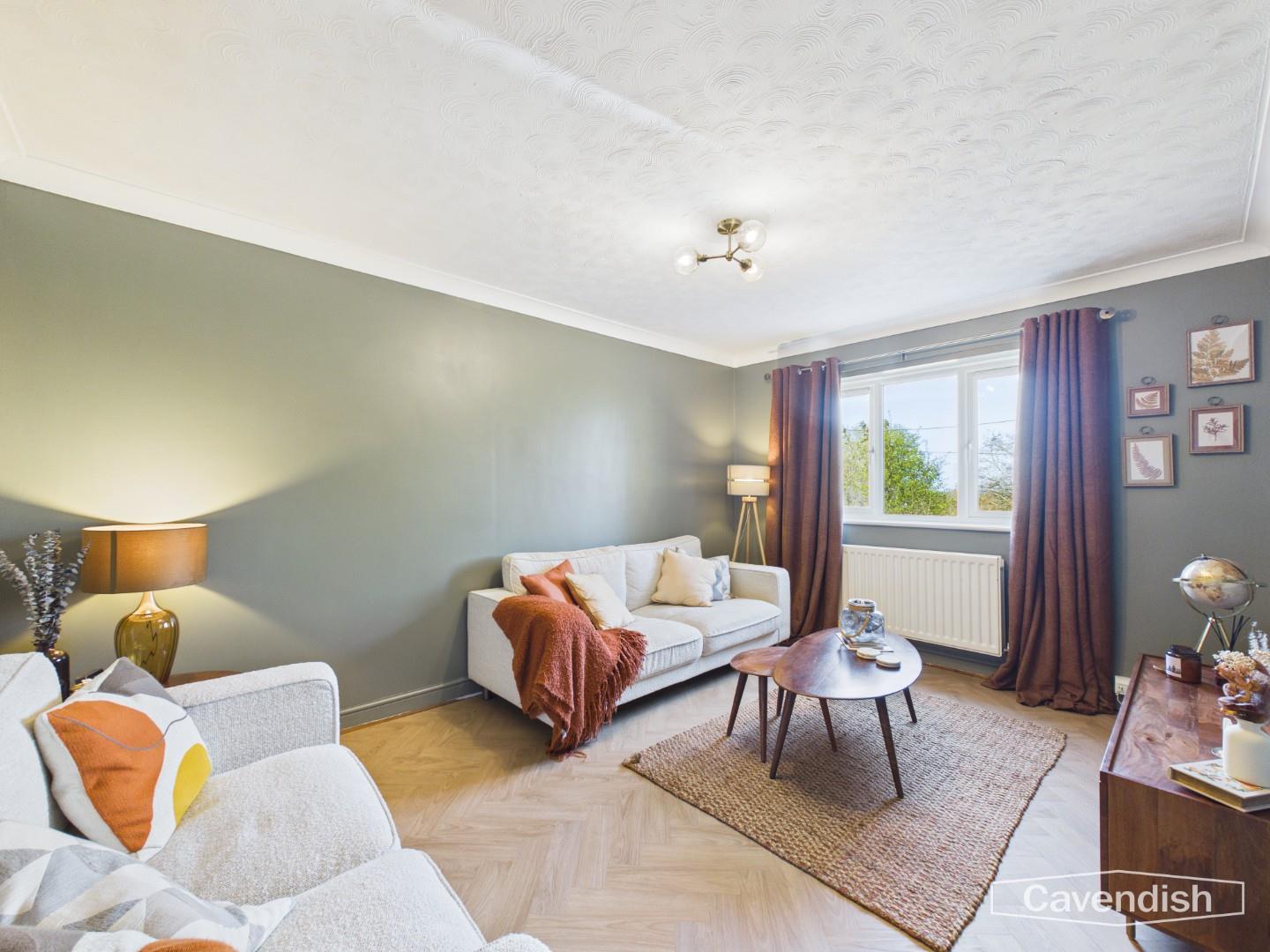 Swan Lane, Gwernymynydd, Mold - Living Room