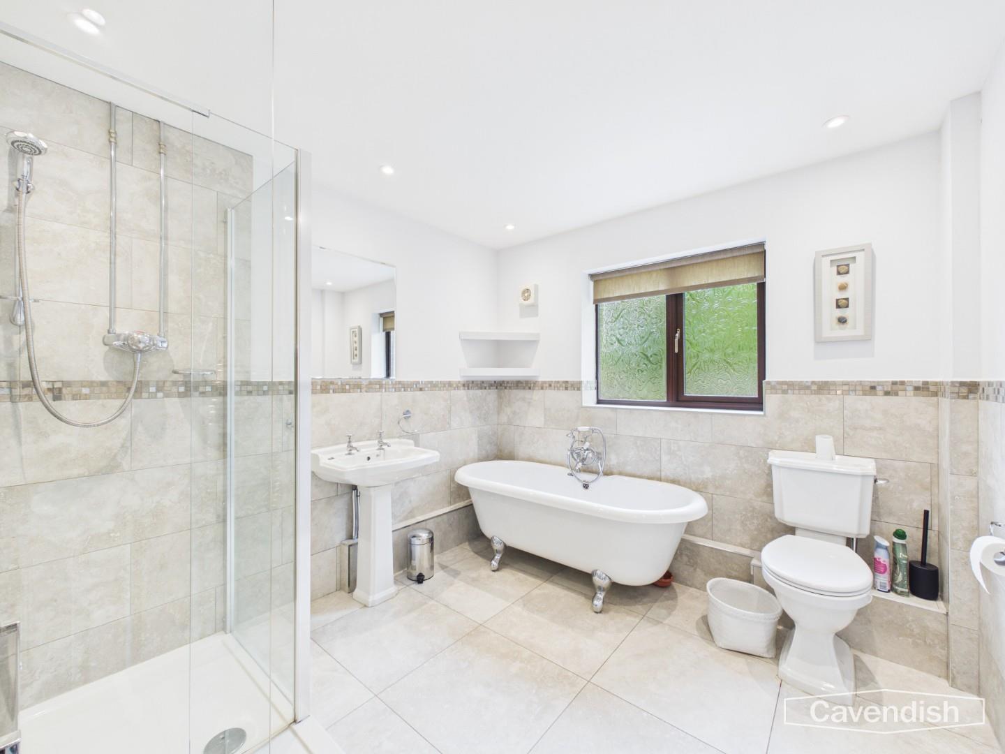 Swan Lane, Gwernymynydd, Mold - Downstairs Bathroom