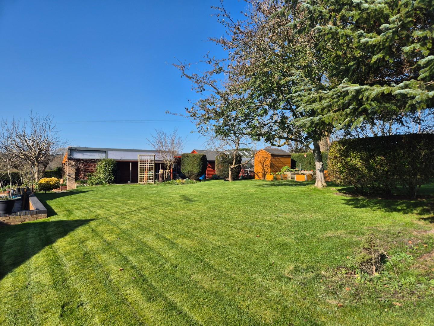 Mold Road, Mynydd Isa, Mold - REAR GARDENS