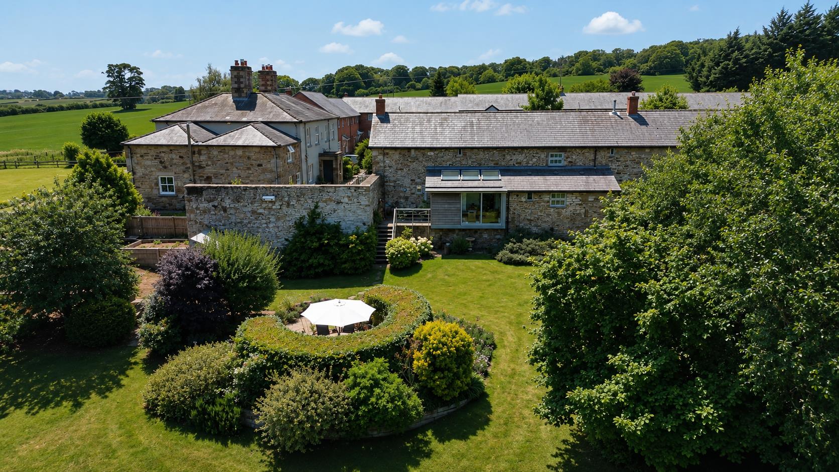 Maes Celyn, Northop, Mold - Garden