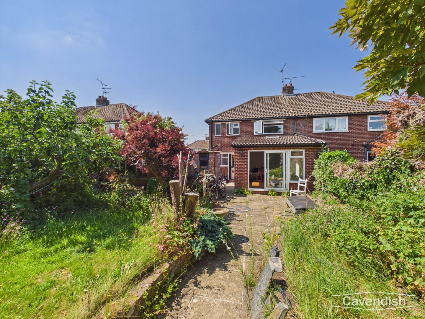 Hillside Crescent, Mold - Garden