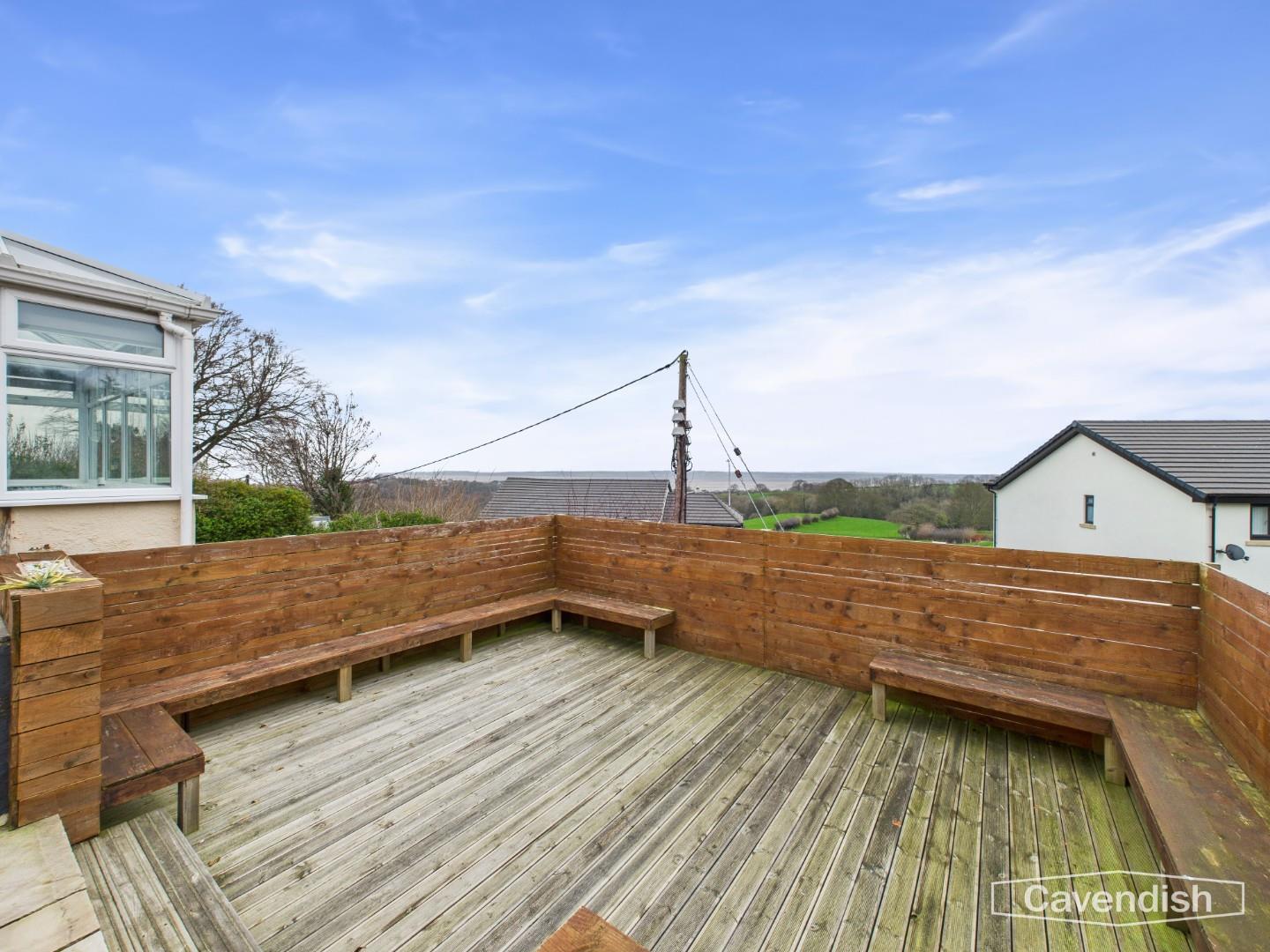 Milwr, Holywell - DECKED AREA