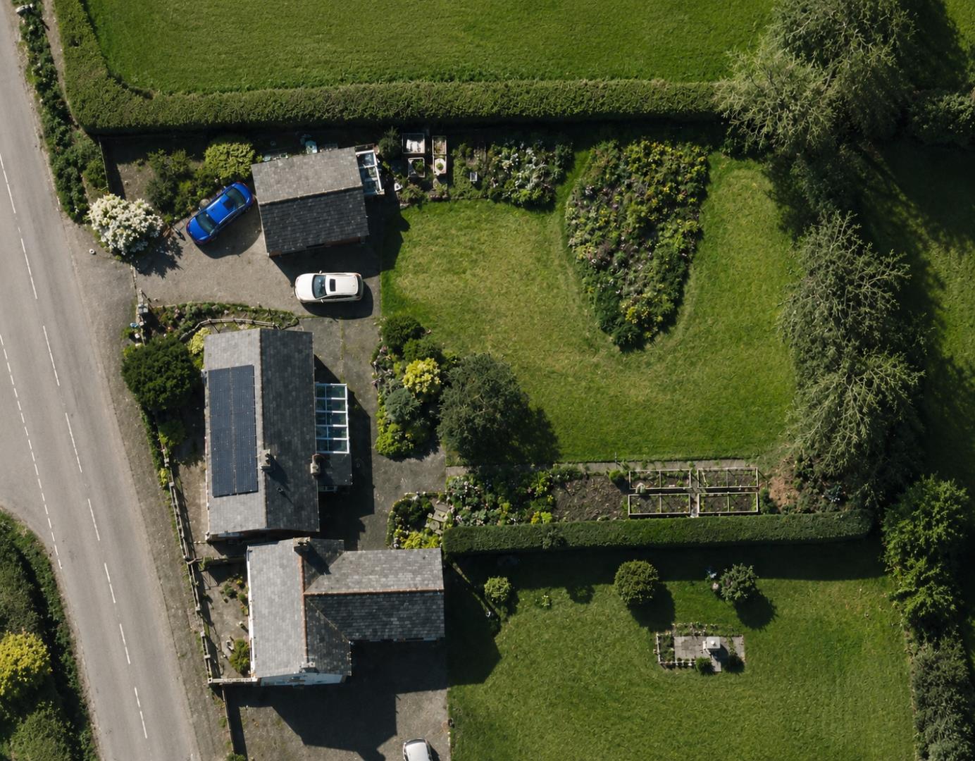 Ffordd Y Rhos, Treuddyn, Mold - Location