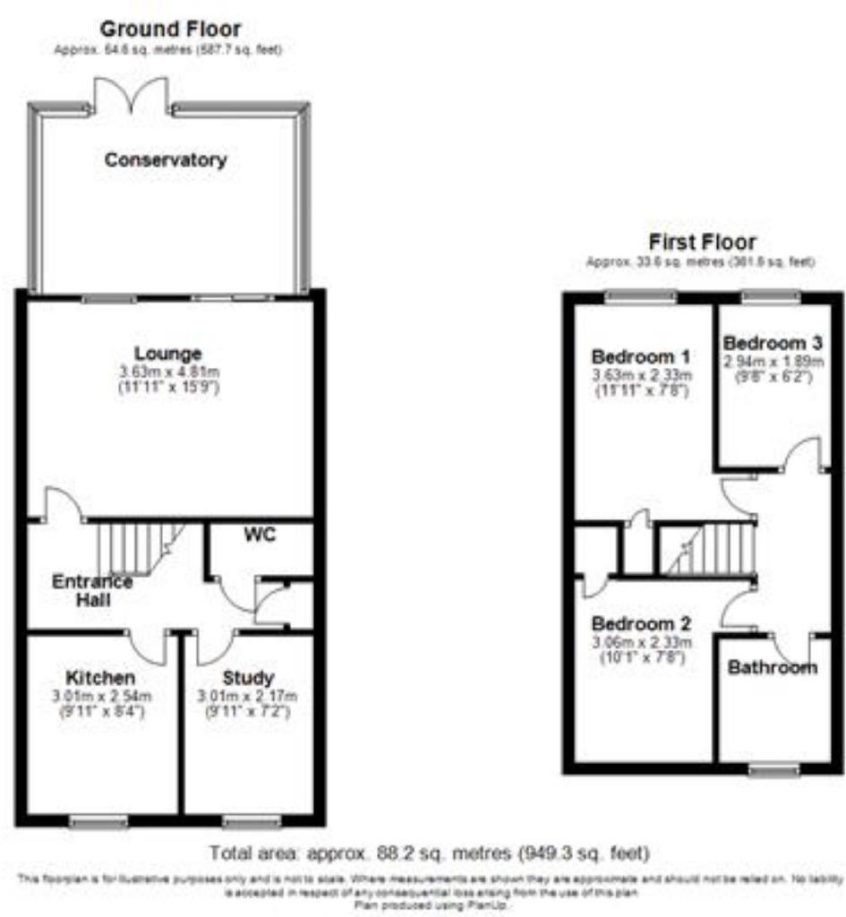 3 Bedrooms Semi Detached House Plans 3 Bedrooms Semi Detached House Plans