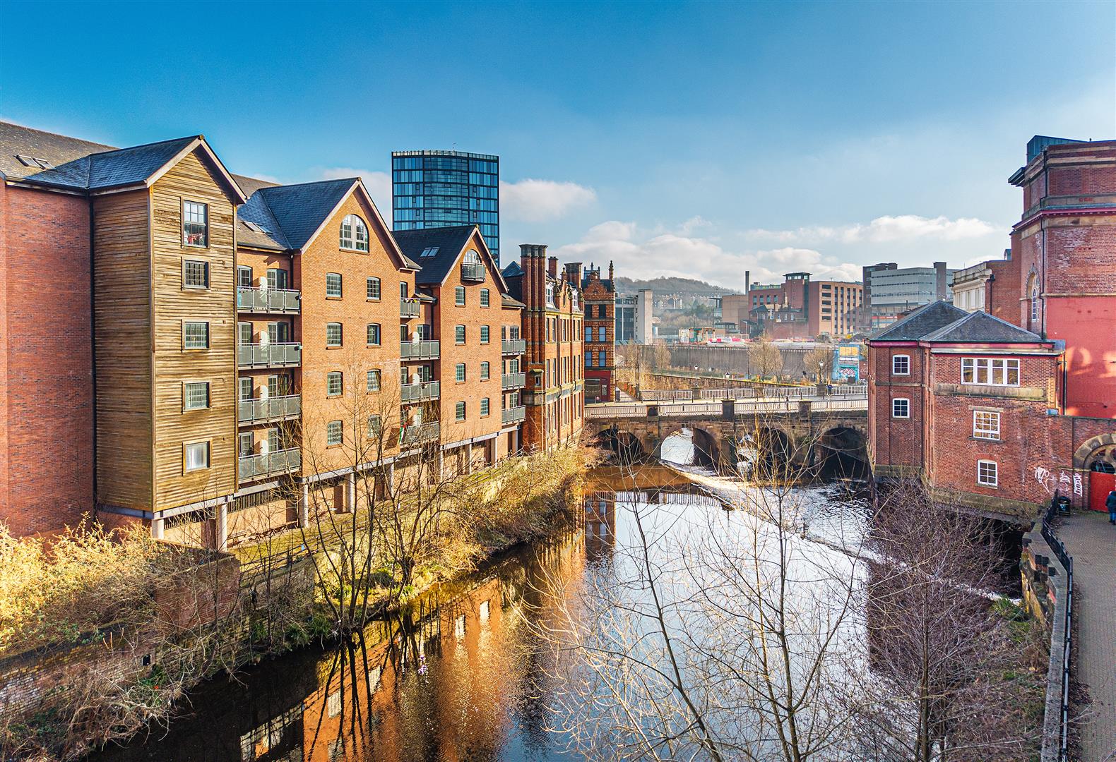 Flat 37, City Wharf, Nursery Street, West Bar, Sheffield, S3 8GF