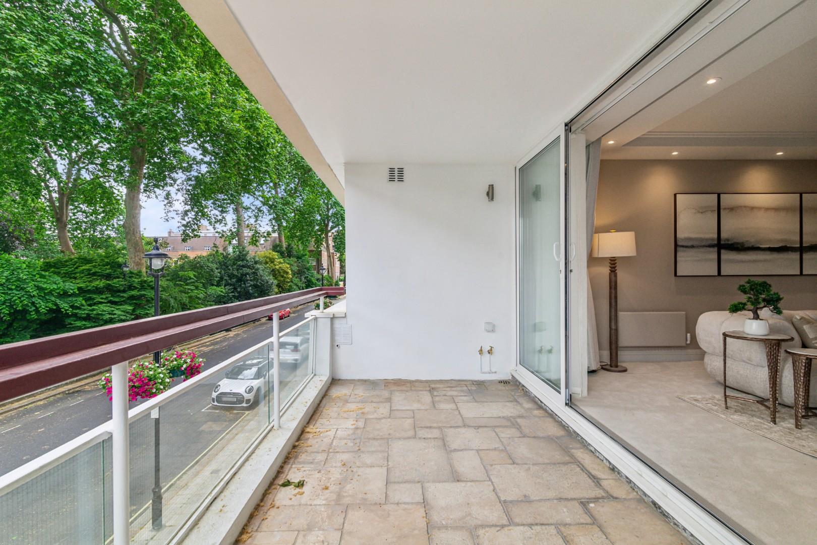 Over Looking Garden Square, Chelwood House, Gloucester Square, London W2