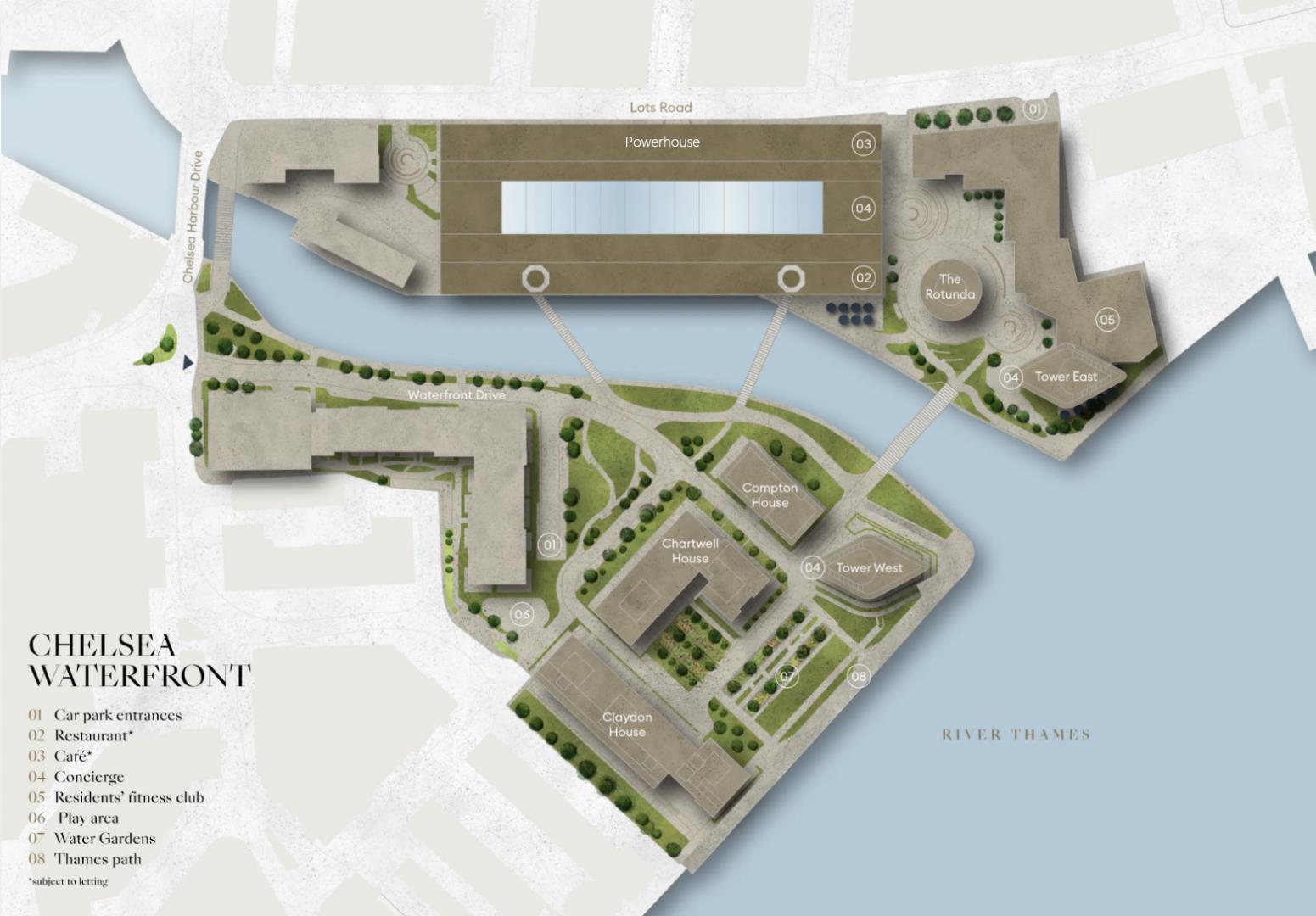 Compton House, Waterfront Drive, Chelsea SW10